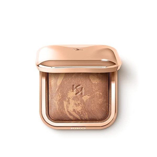 KIKO Milano Silky Glow Baked Bronzer 02 | Poudre Bronzante à La Texture Soyeuse