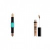 NYX Professional Makeup Stick Highlight & Contour, Double Embout, Définition & Brillance, Modulable & Formule Vegan, Wonder S