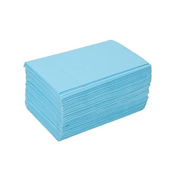 50pcs Nappe de Tatouage Jetable Imperméable Tapis de Table dart Dongle pour Le Salon de Beauté de la Clinique Dentaire Bleu