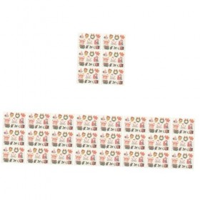 DOITOOL 30 Feuilles DAutocollants DAmbiance De Noël Vacances De Noël Décorations De Noël Autocollants De Corps Pour Enfants
