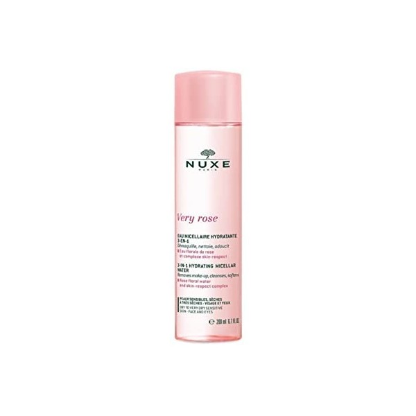 Nuxe Very Rose Eau Micellaire Hydratante 3-en-1 200ml