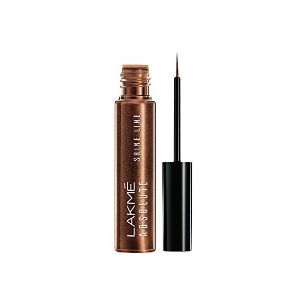 Lakme Absolute Shine Line Eye Liner, Shimmer Bronze, 4.5ml