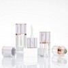 FRCOLOR 10 Pcs 5 Ml Vide Lip Gloss Tubes Conteneurs Clair Mini Rechargeable Baume À Lèvres Bouteilles Pour Les Échantillons D