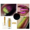 6Pcs Multi-Chrome Liquid Lipsticks | Chrome Eyeshadow Stick | Chrome Liquid Lipstick | Color Changing Lipstick | Long Wearing