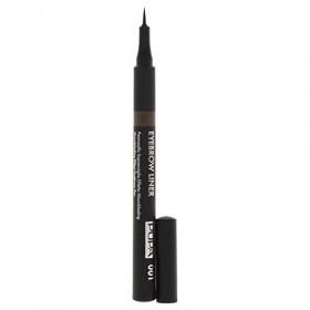 Pupa Milano Eyebrow Liner Pen - 001 Ash Brown For Women 0.037 oz Eyebrow