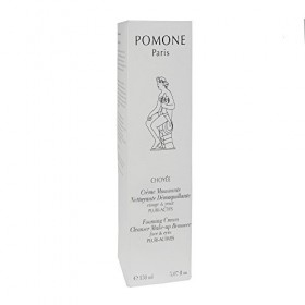 POMONE Paris PN0007 Crème Moussante Nettoyante Démaquillante Pluri-actifs, Vertus de la Pomme