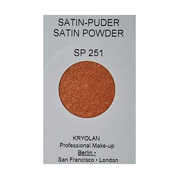 Kryolan Satin Powder, Kryolan SP251 3 grammes