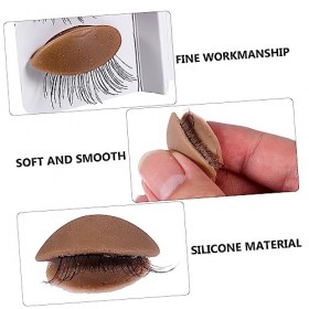 Didiseaon 6 Paires De Têtes De Greffage De Cils Modèle De Remplacement Des Dispositif De Pratique De Maquillage De Remplaceme