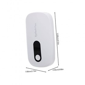 POPETPOP Sèche-cheveux De Cils Sèche-cils Ventilateur De Cils Pour Extensions De Cils Ventilateur De Cils Rechargeable Sèche-