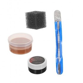 FRCOLOR Ensemble doutils de maquillage dHalloween - Cire de maquillage - Mastic pour la peau - Effets spéciaux - Sang artif