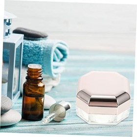 FRCOLOR Lot de 5 boîtes à poudre vides pour maquillage - Organisateur de maquillage portable - Récipient à poudre de maquilla