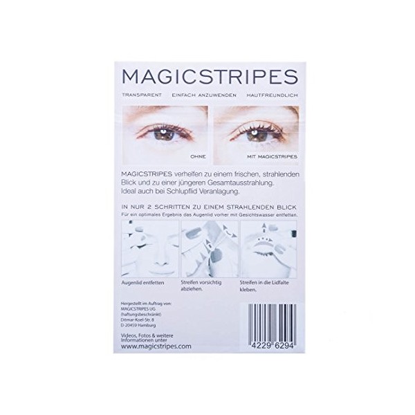 Magicstripes Boîte dEssai Taille S/M/L 3 x 32 Patchs