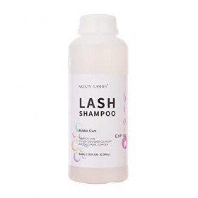 Shampoing Cils Mousse 600ml Mousse pour paupières/nettoyant pour la Maison et le Salon, Lash Shampoo Eyelash Extension Cleans