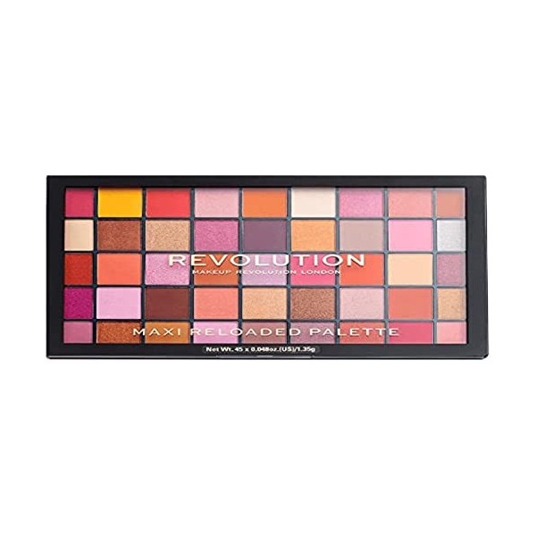 Makeup Revolution Maxi Reloaded Palette Grand Grand Amour, 1 Unité