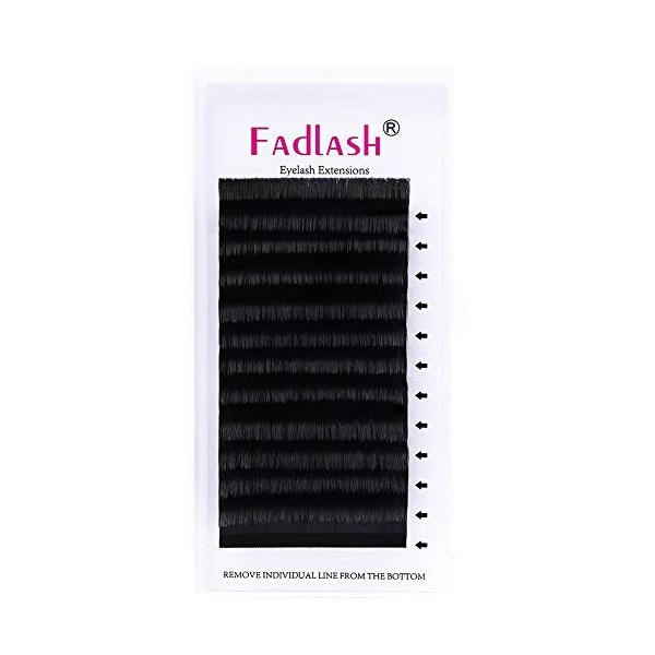 Extension Cils Easy Fan Lashes 0.07-D Curl 18mm Extension de Cils Soie Volume Russe Professionnel Easy Fanning Lash Cils Bouq