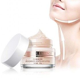 Crème Cou et Décolleté, Réduction du Double Menton, Creme pour Le Cou, Crème raffermissante et liftante pour Les Femmes et Le