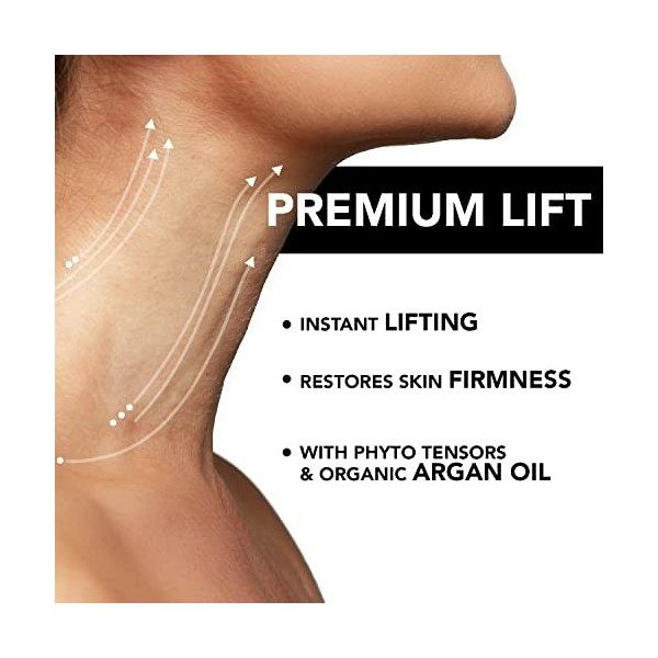 Simon&Tom Premium Lift - Crème Hydratante Raffermissante Cou et Décolleté - Effet Lifting Immédiat - Peau lisse anti-rides à 