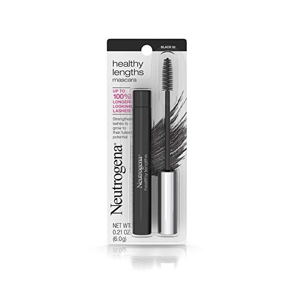 Neutrogena Healthy Lengths Mascara, Black 02 0.21oz/6g 