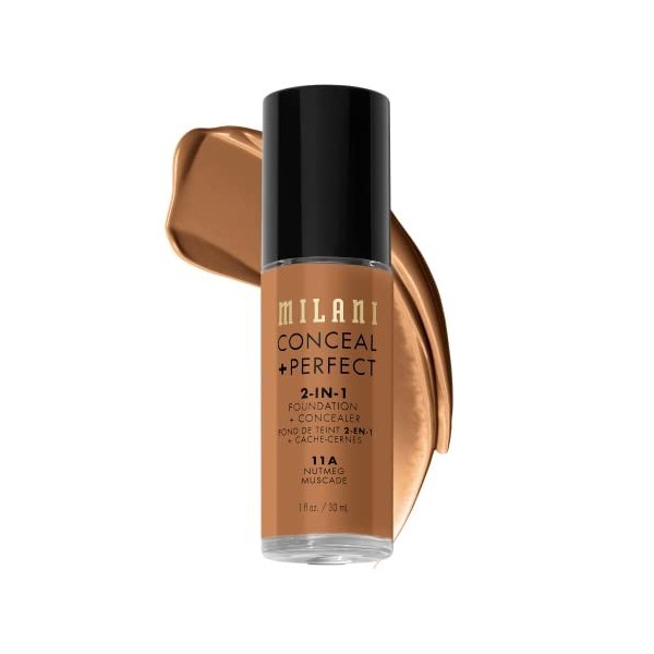 MILANI Conceal + Perfect 2-In-1 Foundation + Concealer - Nutmeg