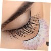 Angoily 15 Paires De Faux Cils Colorés Faux Cils Extensions De Faux Cils Naturels Cils DHalloween Dramatiques Faux Cils Colo