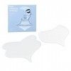 Coussinets Anti-rides pour la Poitrine Patchs Anti-âge en Silicone pour la Peau Dormir Beauté Raffermissante Réutilisable Pat