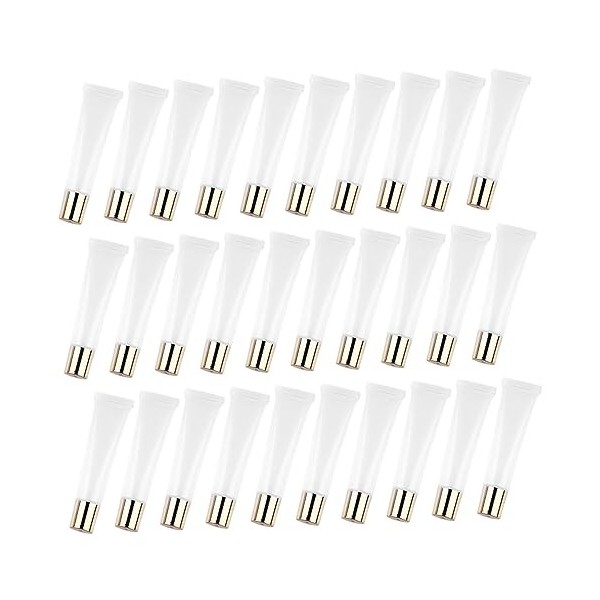 Didiseaon 50Pcs Brillant À Lèvres Tube De Glaçage À Lèvres Tubes À Lèvres Remplisseur De Lèvres Brillant À Lèvres Tubes De Br