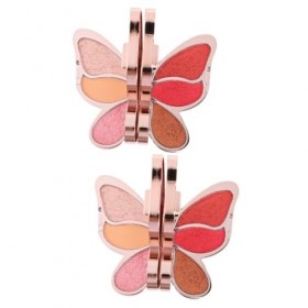 FOMIYES 2 Pcs Abs Ombre À Paupières Femme Crème Tons De Terre Chanceux Flash Cosmétique Approvisionnement Rose Eye Beauté Maq