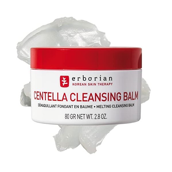 Erborian Centella Cleansing Balm - Baume Démaquillant Fondant Visage et Yeux - 80 g