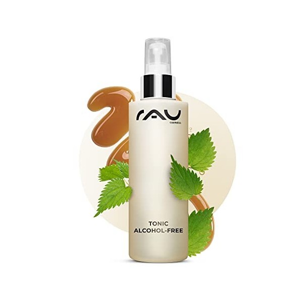 RAU Tonic alcohol-free 200 ml - Lotion tonique visage sans alcool, pour les peaux sèches et sensibles.