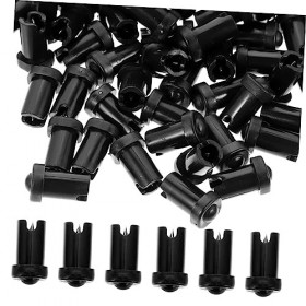 Didiseaon 300 Pièces Aiguille De Buse De Colle DEau En Acier Inoxydable Colle À Cils Pour Faux Cils De Colle Anti-Blocage Ai