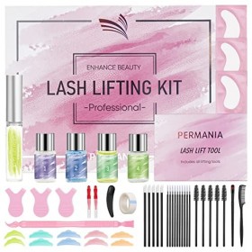 PERMANIA Rehaussement Cils-Kit Rehaussement de Cils-2022 Lash Lift Kit Cruelty Free,Comprend tous les outils et accessoires, 
