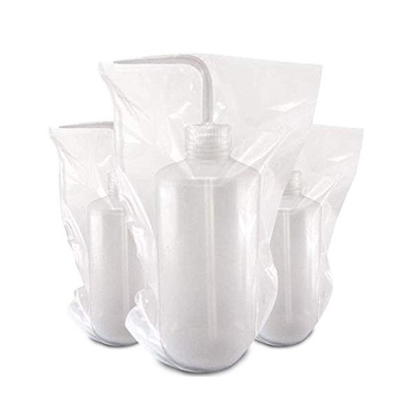 Sacs de bouteille de tatouage - Unihubys 250pcs Sacs de bouteille de lavage jetables pour couvercles