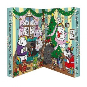 Pummel & Friends Calendrier de lAvent beauté rempli de produits cosmétiques, maquillage et soins