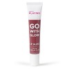 Inglot Playinn Gloss levres Go With Glow | Formule Hydratante Pour des Lèvres Douces et Lisses | Teintes Fruitées | Finition 