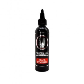 Viking Ink - Black Dynamite 4oz 120 ml - Tinta para tatuaje