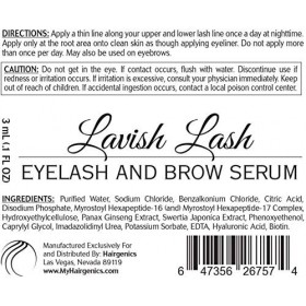 Cil & Sourcil Serum, Lavish-Lash Pour Long Épais Apparence Cils Et Sourcils