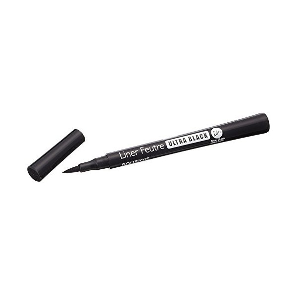 2 x Bourjois Paris Liner Feutre Liquid Eyeliner Felt Pen 0.8ml - Ultra Black