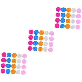 FRCOLOR Lot de 60 supports adhésifs jetables pour extensions de cils - Plateau jetable - Pour extensions de cils