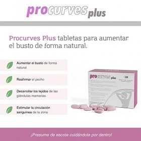 5 Procurves Plus : Capsules Naturelles pour laugmentation mammaire