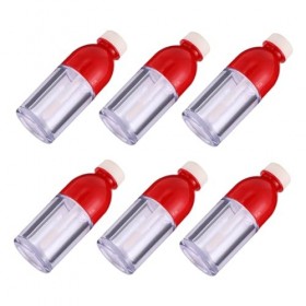 FRCOLOR 1 mini conteneur de mini baume à lèvres cosmétique de voyage mini rouge à lèvres articles de toilette bouteille à lèv