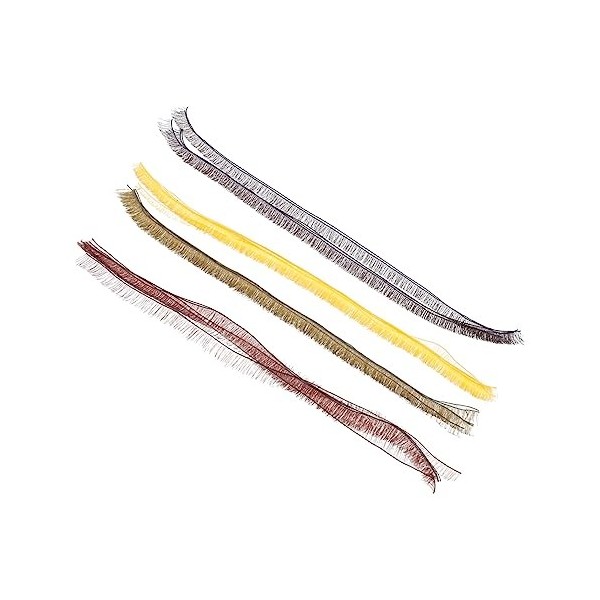 FRCOLOR Lot de 60 faux cils à faire soi-même - Jouet en vrac pour enfants - Boîte à maquillage - Cils en nylon - Pour poupée