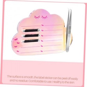 FRCOLOR Planche à cils - Pince à cils - Extension de cils - Plateau à outils - Carrelage de cils - Support de cils en acryliq