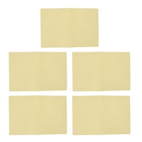 Peau de Pratique de Tatouage 5 Pièces Fausse Peau Vierge pour la Pratique du Tatouage, Coussinets de Gel de Silice épais Peau