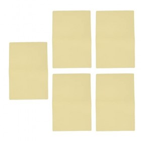 Peau de Tatouage, 5 Pièces Peau de Pratique de Tatouage épaisse, Pratique de la Peau de Tatouage, Fausses Fournitures Vierges