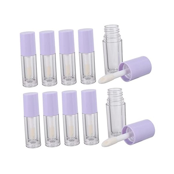 VINTORKY 10 Pièces De Brillant à Lèvres Bouteilles De Baume à Lèvres Rouge à Lèvres Violet Tubes De Brillant à Lèvres Mascara