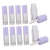 VINTORKY 10 Pièces De Brillant à Lèvres Bouteilles De Baume à Lèvres Rouge à Lèvres Violet Tubes De Brillant à Lèvres Mascara