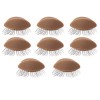 DRESSOOS 4 Paires De Masques Pour Les Yeux Moules En Silicone Pratique Des Cils Paupières Formation Des Cils Greffe De Paupiè