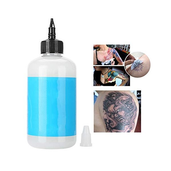 Gel de transfert de tatouage, 250ml Solution de transfert de tatouage professionnel Gel Stencil Crème Apprêt Stuff, Sécuritai