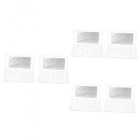 POPETPOP 6 Pcs 24 Boîte De Fard À Paupières Vide Casseroles De Fard À Paupières Vides Magnétique Avec Miroir Fard À Paupières