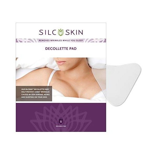 Decollette Pad - Correct & Prevent Chest Wrinkles, 1 Pad, Calvet Cosmetics 